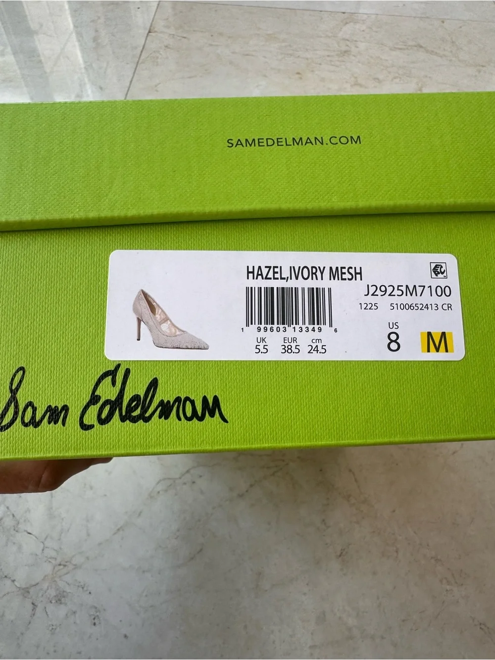 Sam Edelman new box